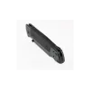 COUTEAU PLIANT WALTHER Q5 STEEL FRAME FOLDER BLACKWASH SERRATED