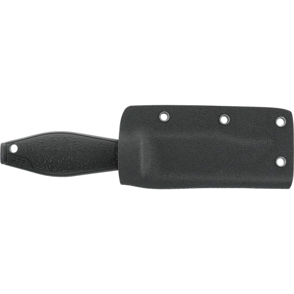 COUTEAU WALTHER P22 BSK LAME FIXE FINITION SATINEE BLACK