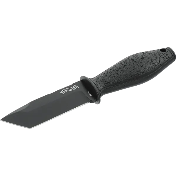 COUTEAU WALTHER P22 TSK LAME FIXE BLACK