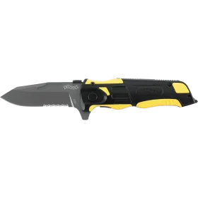 COUTEAU WALTHER PRO RESCUE KNIFE JAUNE