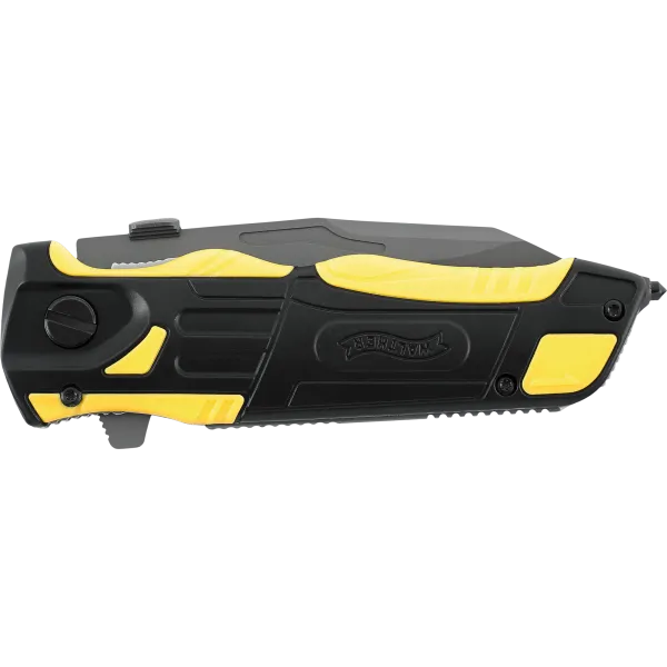 COUTEAU WALTHER PRO RESCUE KNIFE JAUNE