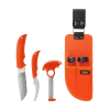 KIT D'OUTILS DE CHASSE WALTHER HUNTER KNIFE SET 2 - ORANGE