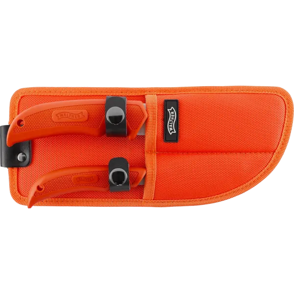 KIT D'OUTILS DE CHASSE WALTHER HUNTER KNIFE SET 2 - ORANGE