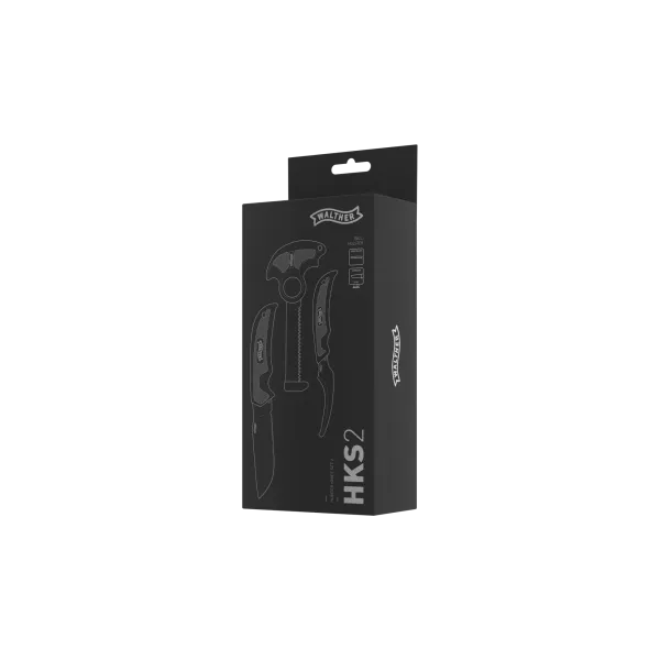 KIT D'OUTILS DE CHASSE WALTHER HUNTER KNIFE SET 2 - ORANGE