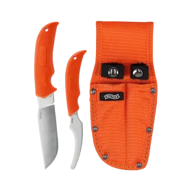 KIT D'OUTILS DE CHASSE WALTHER HUNTER KNIFE SET 3 - ORANGE