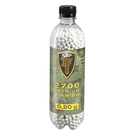 BILLES BBS 6MM ELITE FORCE BLANCHE 0.20G BOUTEILLE X2700