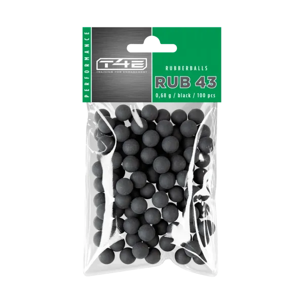 BILLES CAOUTCHOUC CAL 43 X100