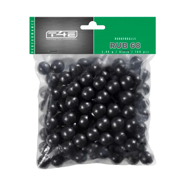 BILLES CAOUTCHOUC CAL 68 X100