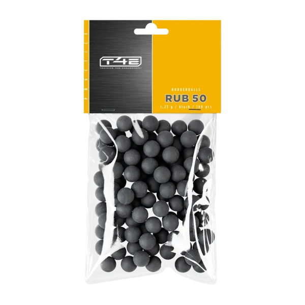BILLES CAOUTCHOUC ENTRAINEMENT CAL 50 X100 - RB PRAC-SERIES
