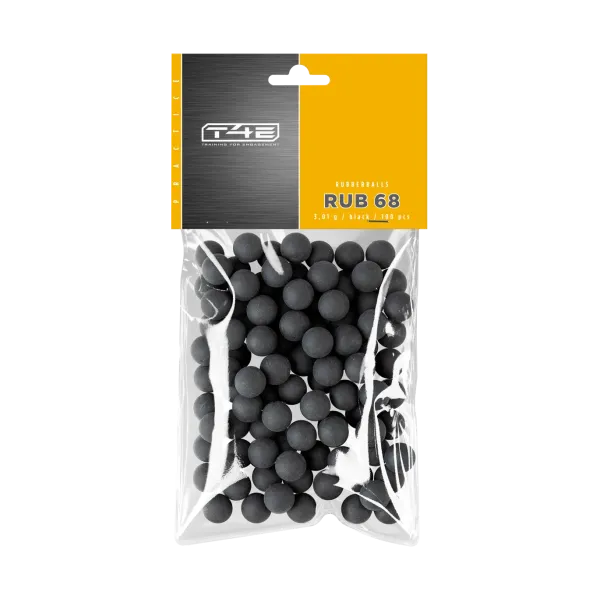 BILLES CAOUTCHOUC ENTRAINEMENT CAL 68 X100 - RB PRAC-SERIES