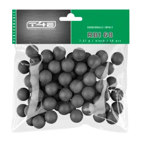 BILLES CAOUTCHOUC NOYAU ACIER CAL 68 X50 - RBI