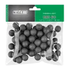 BILLES CAOUTCHOUC NOYAU ACIER CAL 68 X50 - RBI