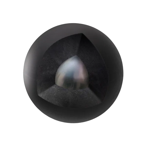 BILLES CAOUTCHOUC NOYAU ACIER CAL 68 X50 - RBI