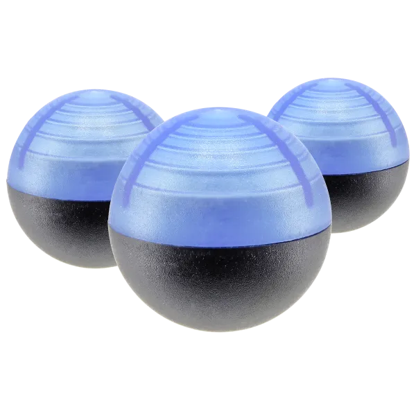 BILLES CRAIE BLEUE NOYAU ACIER P2P CAL 68 X10