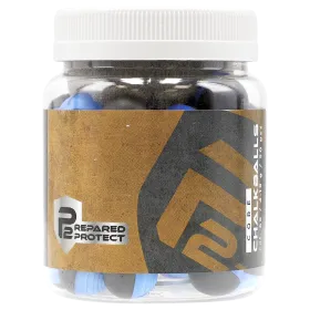 BILLES CRAIE BLEUE NOYAU ACIER P2P CAL 68 X50
