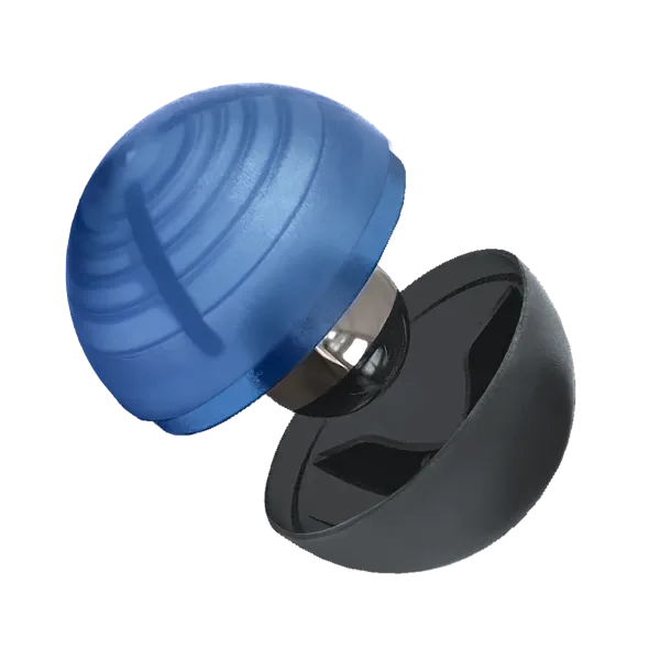 BILLES CRAIE BLEUE NOYAU ACIER P2P CAL 68 X50