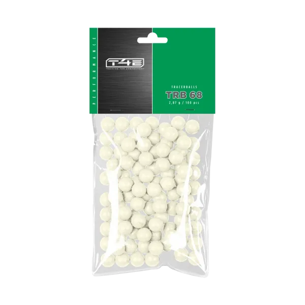 BILLES FLUORESCENTES CAL 68 X100 - PERFORMANCE TRB 68
