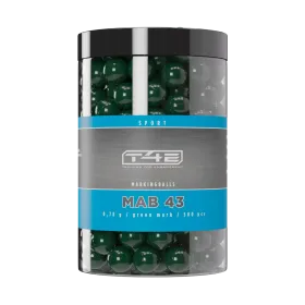 BILLES PEINTURE VERTE CAL 43 - 2X250