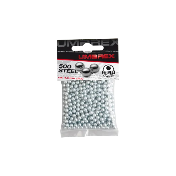 BILLES UMAREX BB STEEL 4.5 MM 0.35G X500