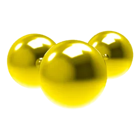 BILLES WALTHER PREMIUM BB GOLD STEEL CAL 4.5 MM 0.36G X1500