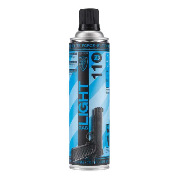 BOMBE GAZ 450 ML ELITE FORCE LIGHT GAS 110 PSI