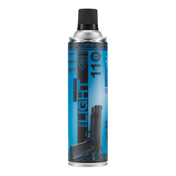 BOMBE GAZ 450 ML ELITE FORCE LIGHT GAS MAINTENANCE 110 PSI (HUILE SILICONE)