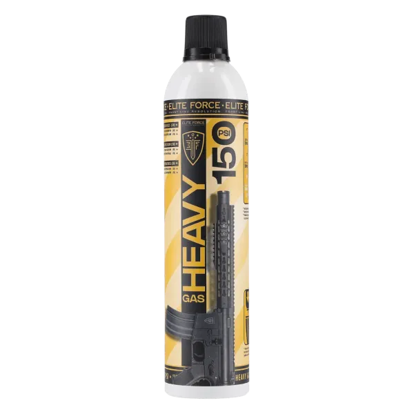 BOMBE GAZ 560 ML ELITE FORCE HEAVY GAS 150 PSI