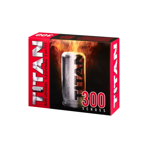 CART 9 MM PAK A BLANC TITAN PERFECTA X300 vrac