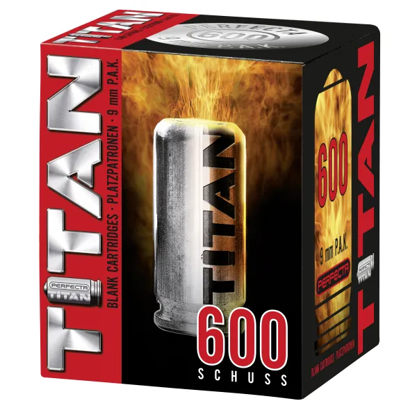 CART 9 MM PAK A BLANC TITAN PERFECTA X600
