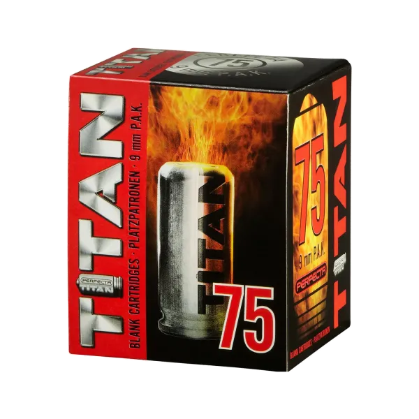 CART 9 MM PAK A BLANC TITAN PERFECTA X75