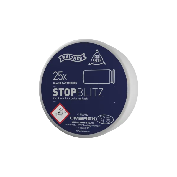 CART 9 MM PAK STOP BLITZ WALTHER X25
