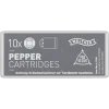 CART 9 MM R GAZ PEPPER WALTHER X10