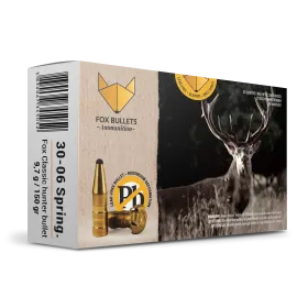 CART SANS PLOMB FOX BULLETS 30-06 FOX CLASSIC HUNTER 150 GR (PAR BOITE DE 20)