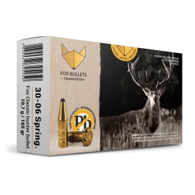 CART SANS PLOMB FOX BULLETS 30-06 FOX CLASSIC HUNTER 165 GR (PAR BOITE DE 20)