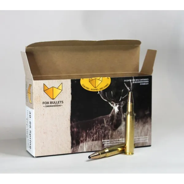 CART SANS PLOMB FOX BULLETS 30-06 FOX CLASSIC HUNTER 180 GR (PAR BOITE DE 20)