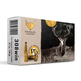 CART SANS PLOMB FOX BULLETS 308WIN FOX CLASSIC HUNTER 150 GR (PAR BOITE DE 20)