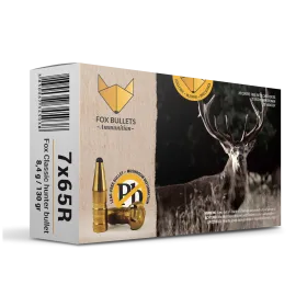 CART SANS PLOMB FOX BULLETS 7X65R FOX CLASSIC HUNTER 130 GR (PAR BOITE DE 20)