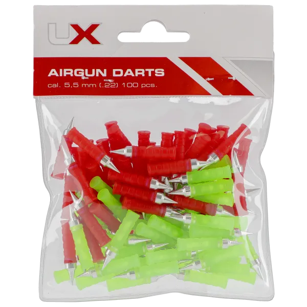 FLECHETTES POUR ARMES A AIR COMPRIME CAL 5.5MM UX SACHET DE 100 PCS