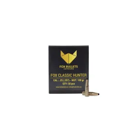 OGIVES SANS PLOMB FOX CLASSIC HUNTER .25 (.257) 100 GR - 50 PIECES