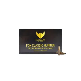 OGIVES SANS PLOMB FOX CLASSIC HUNTER .30 (.308) 130 GR - 50 PIECES