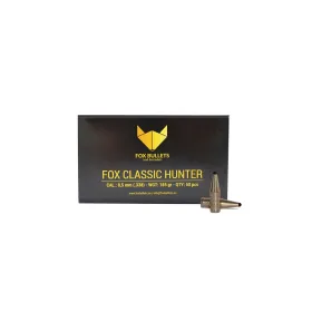 OGIVES SANS PLOMB FOX CLASSIC HUNTER 8,5 MM (.338) 185 GR - 50 PIECES