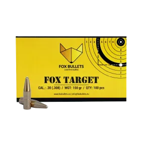 OGIVES SANS PLOMB FOX TARGET .30 (.308) 150 GR - 100 PIECES