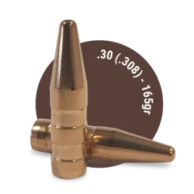 OGIVES SANS PLOMB FOX TARGET .30 (.308) 165 GR - 100 PIECES