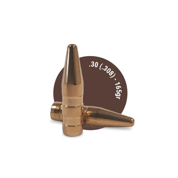 OGIVES SANS PLOMB FOX TARGET .30 (.308) 165 GR - 100 PIECES