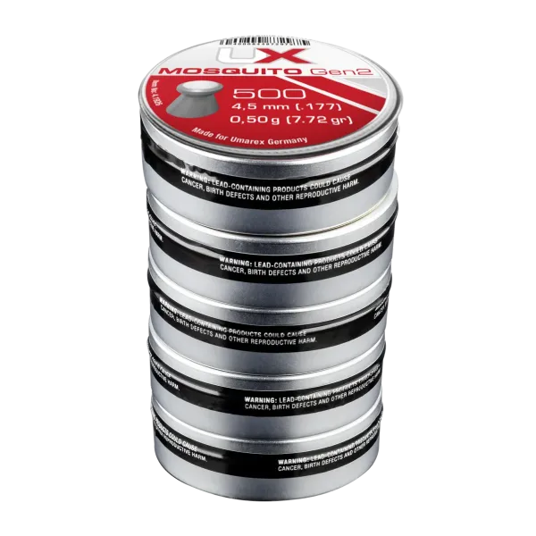 PLOMB PLAT UX MOSQUITO GEN2 CAL 4.5 MM 0.50G CDTNMT 5X500