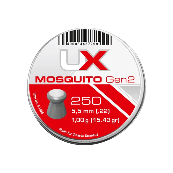 PLOMB PLAT UX MOSQUITO GEN2 CAL 5.5 MM 1.00G CDTNMT 5X250