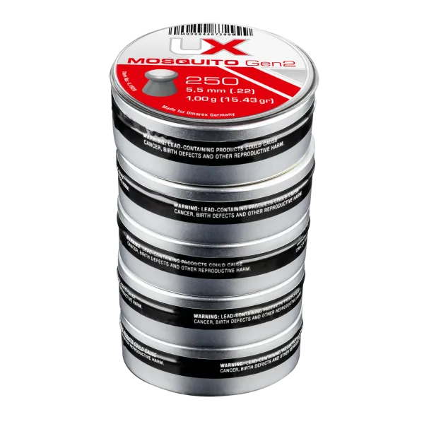 PLOMB PLAT UX MOSQUITO GEN2 CAL 5.5 MM 1.00G CDTNMT 5X250