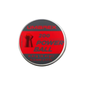 PLOMB POWERBALL UMAREX TETE RONDE CAL 4.5 MM 0.61G X200