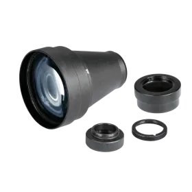 ENSEMBLE DE LENTILLES AFOCALES 5X POUR DISPOSITIFS VISION NOCTURNE AGM