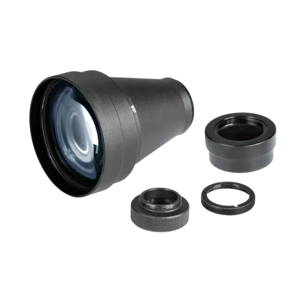 ENSEMBLE DE LENTILLES AFOCALES 5X POUR DISPOSITIFS VISION NOCTURNE AGM